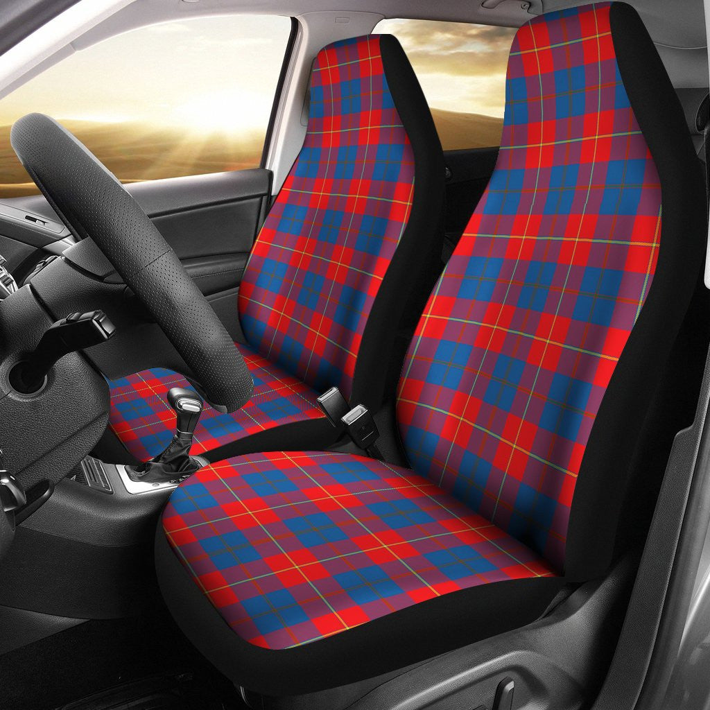 Galloway Red Tartan Plaid Car Seat Cover