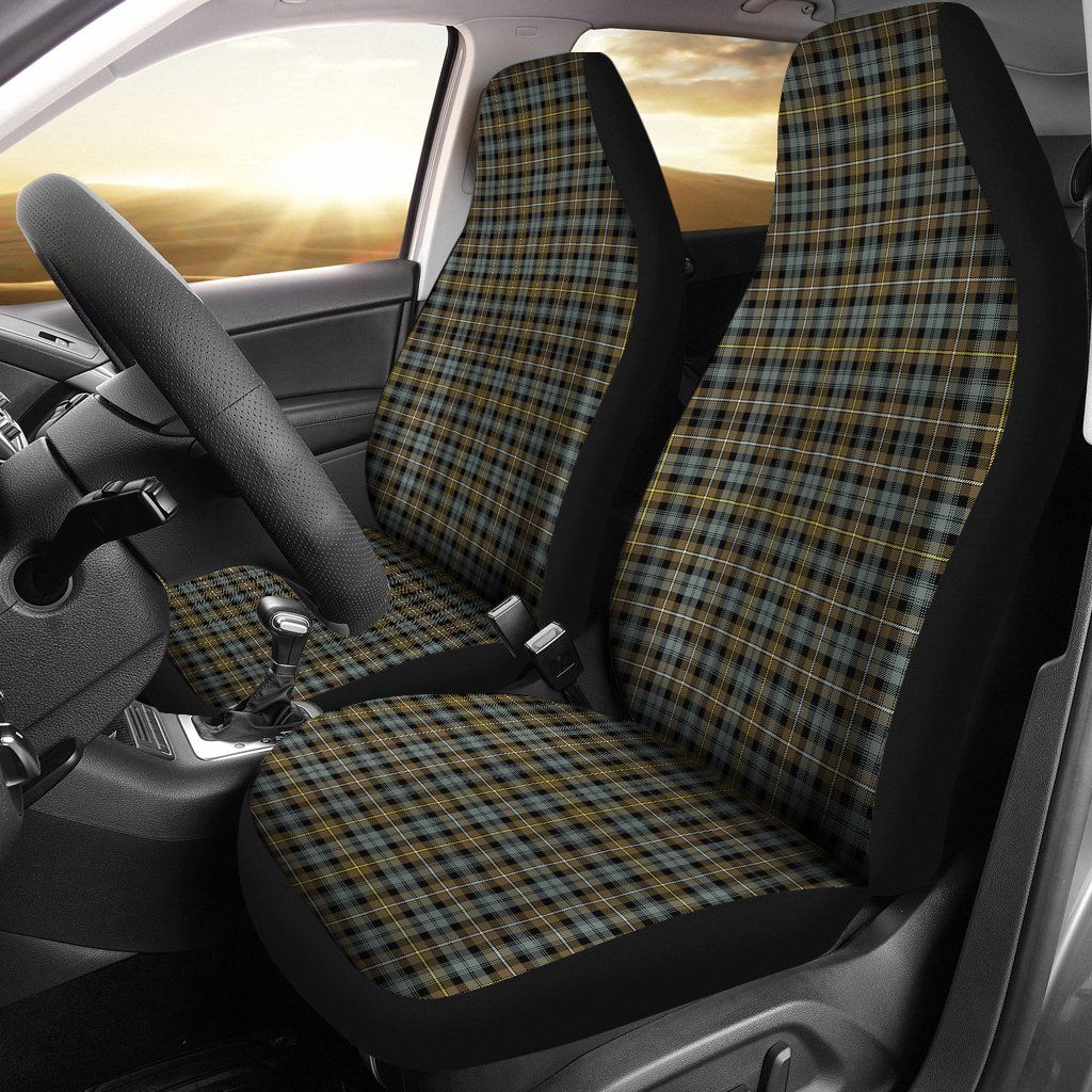 Campbell Argyll Weathered Tartan Plaid Car Seat Cover