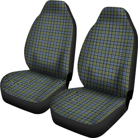 Campbell Faded Tartan Plaid Car Seat Cover