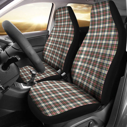 Stewart Dress Ancient Tartan Plaid Car Seat Cover