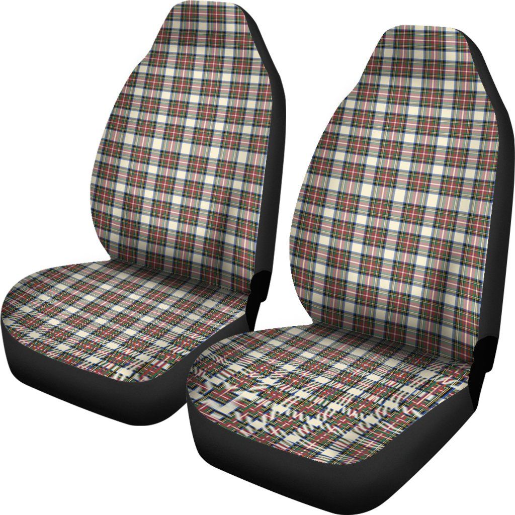 Stewart Dress Ancient Tartan Plaid Car Seat Cover