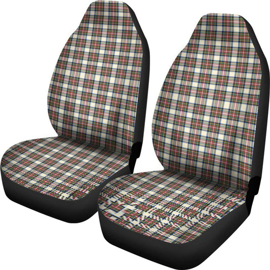 Stewart Dress Ancient Tartan Plaid Car Seat Cover