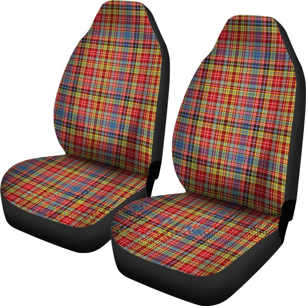 Drummond Of Strathallan Tartan Plaid Car Seat Cover