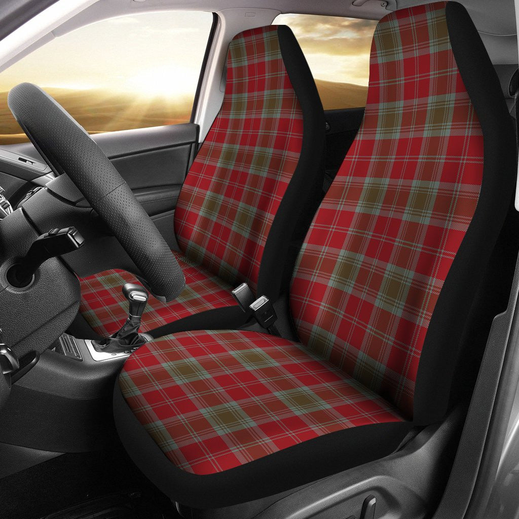 Lindsay Weathered Tartan Plaid Car Seat Cover