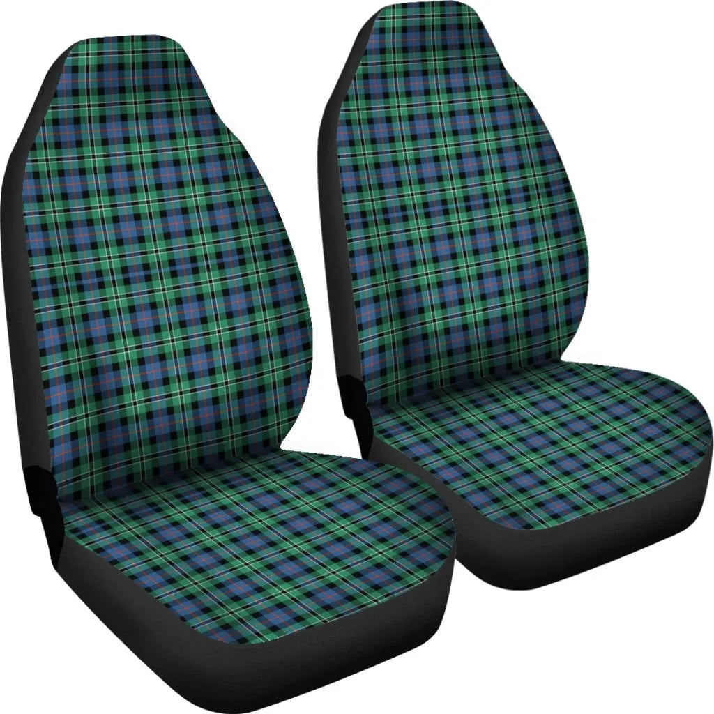 Rose Hunting Ancient Tartan Plaid Car Seat Cover