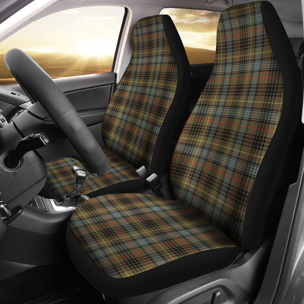 Stewart Hunting Weathered Tartan Plaid Car Seat Cover