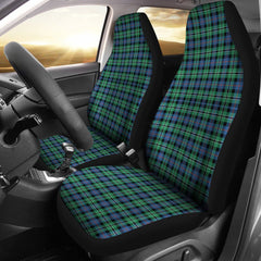 Rose Hunting Ancient Tartan Plaid Car Seat Cover