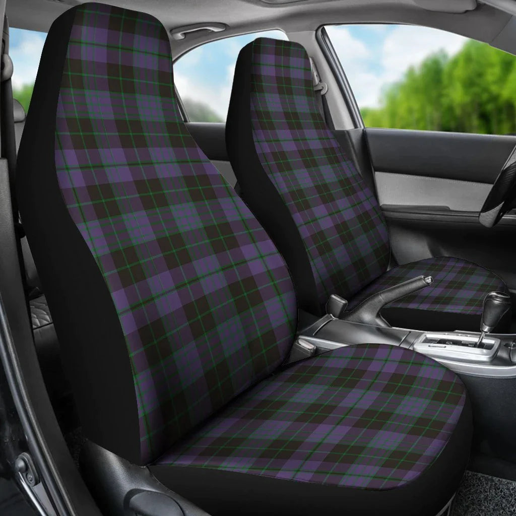 Clergy Green Tartan Plaid Car Seat Cover