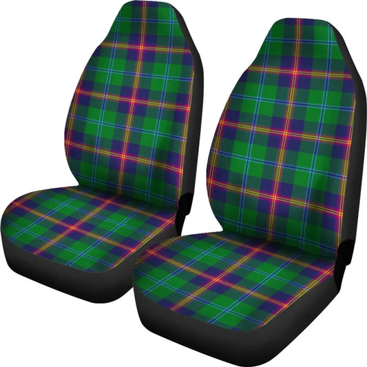 Young Modern Tartan Plaid Car Seat Cover