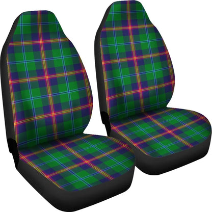 Young Modern Tartan Plaid Car Seat Cover