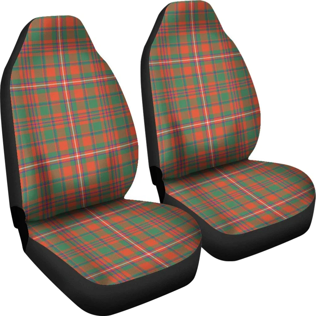 Mackinnon Ancient Tartan Plaid Car Seat Cover