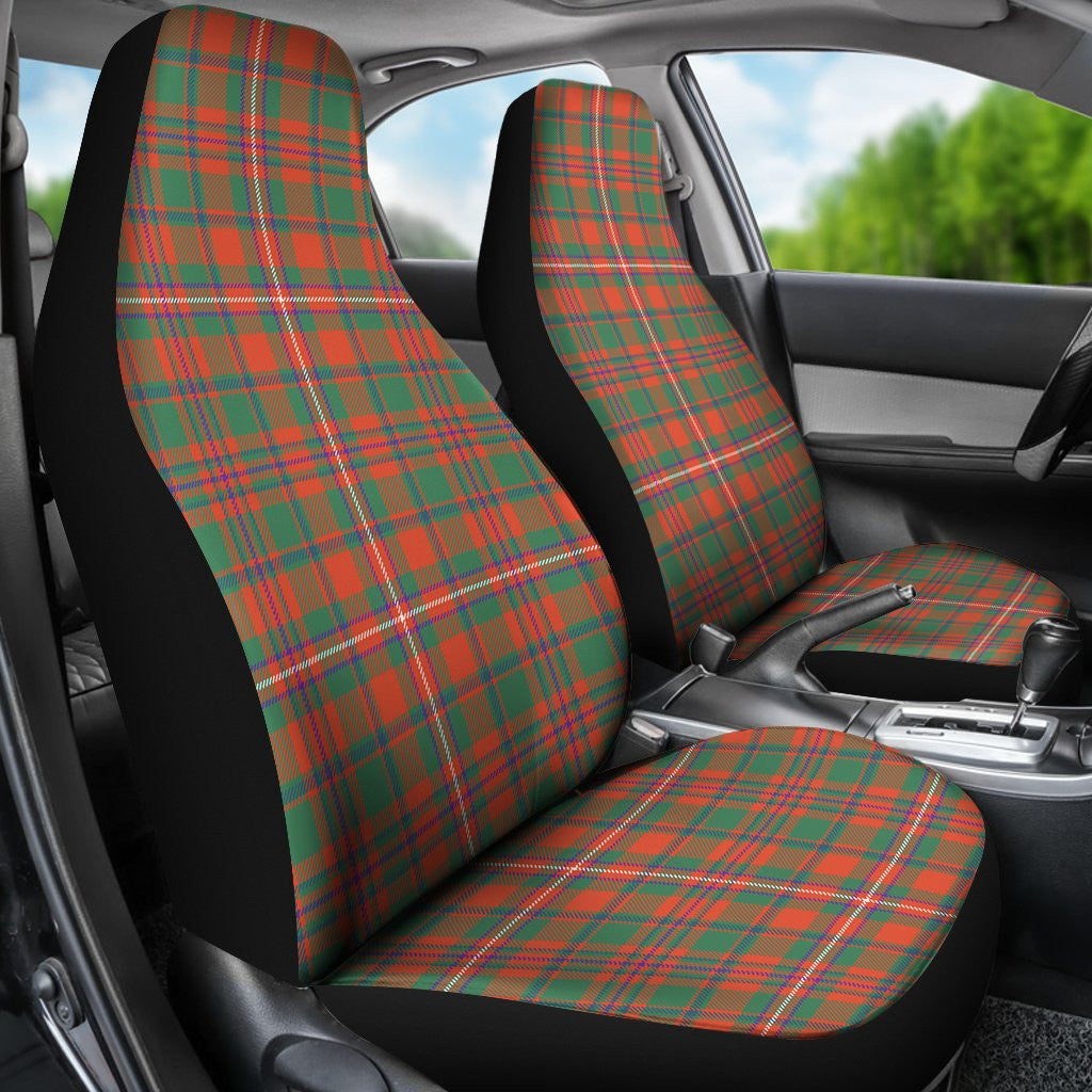 Mackinnon Ancient Tartan Plaid Car Seat Cover