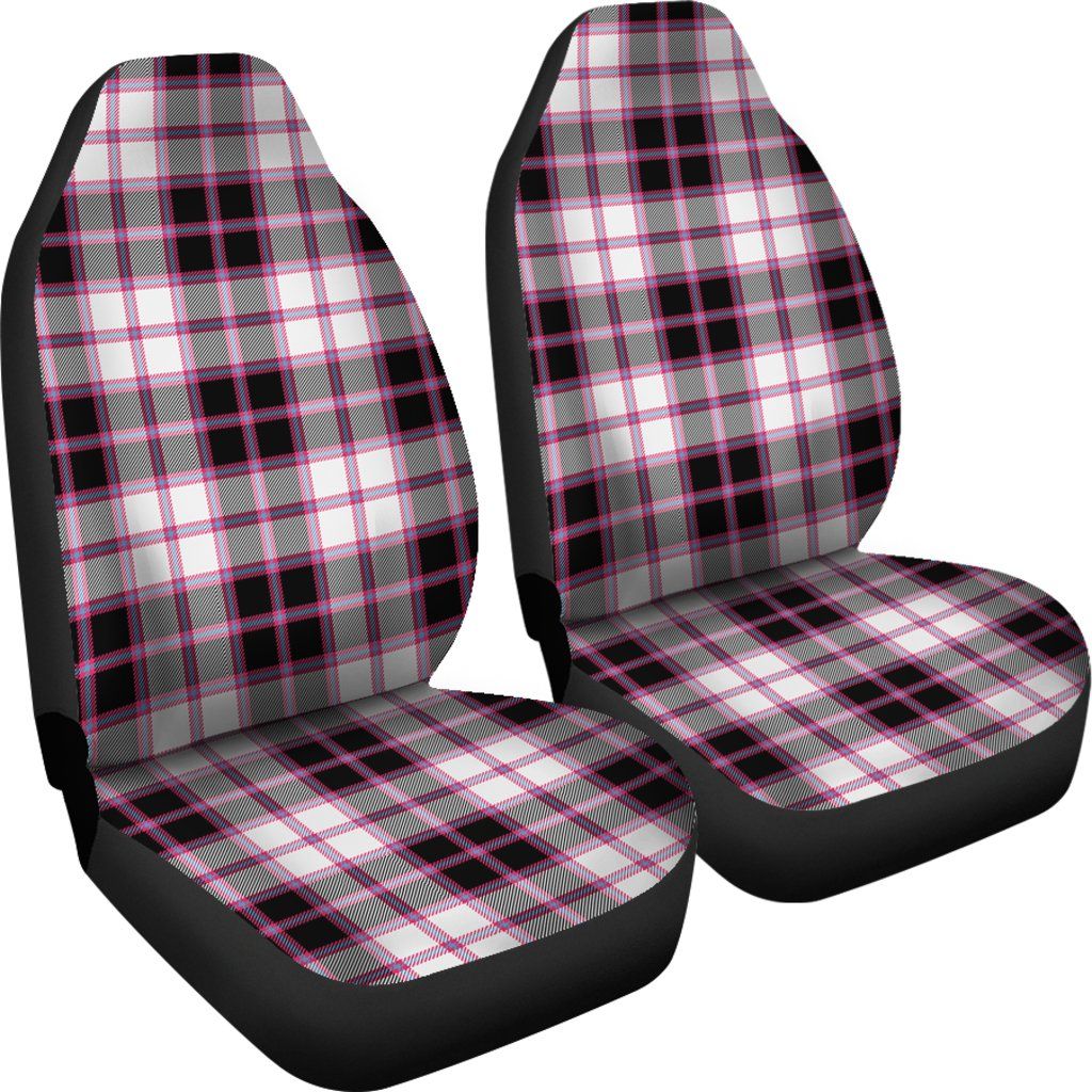 Macpherson Hunting Modern Tartan Plaid Car Seat Cover