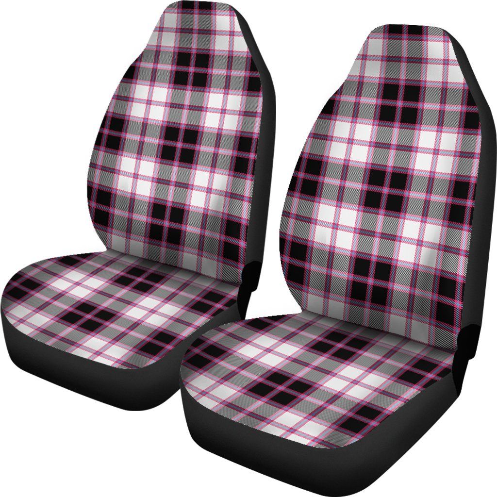 Macpherson Hunting Modern Tartan Plaid Car Seat Cover