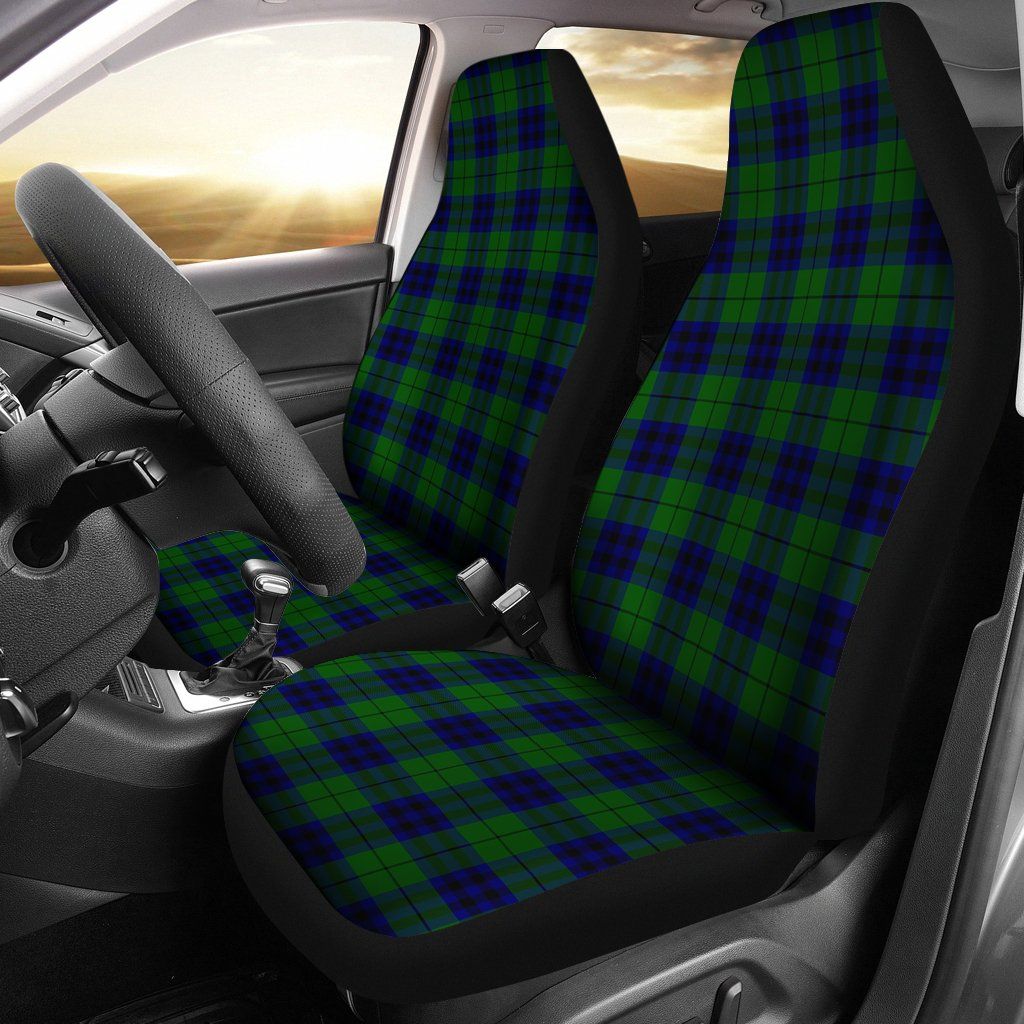 Keith Modern Tartan Plaid Car Seat Cover