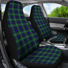 Macdonald Of The Isles Hunting Modern Tartan Plaid Car Seat Cover