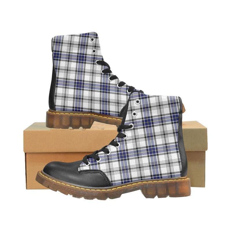 Hannay Modern Tartan Plaid Apache Boots