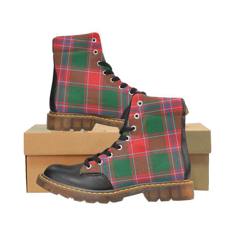 Dalziel Modern Tartan Plaid Apache Boots