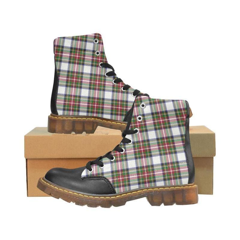 Stewart Dress Modern Tartan Plaid Apache Boots