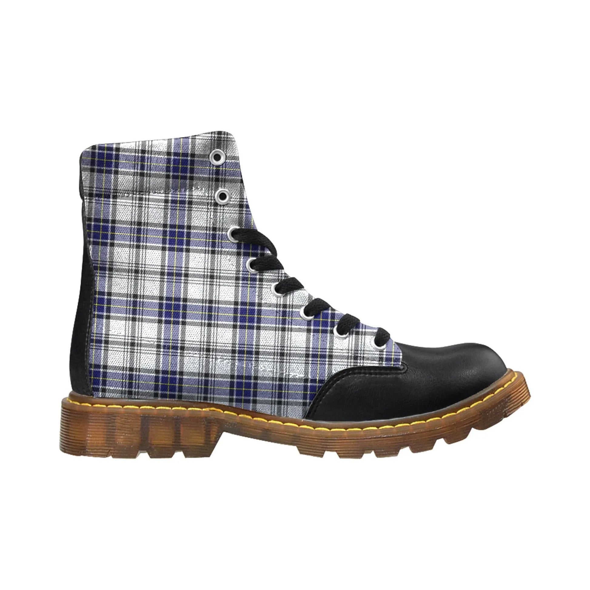 Hannay Modern Tartan Plaid Apache Boots