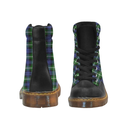 Baillie Modern Tartan Plaid Apache Boots