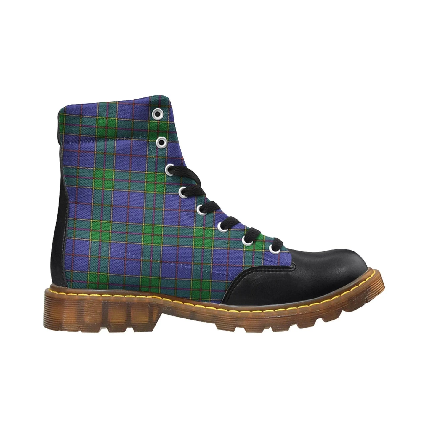 Strachan Tartan Plaid Apache Boots