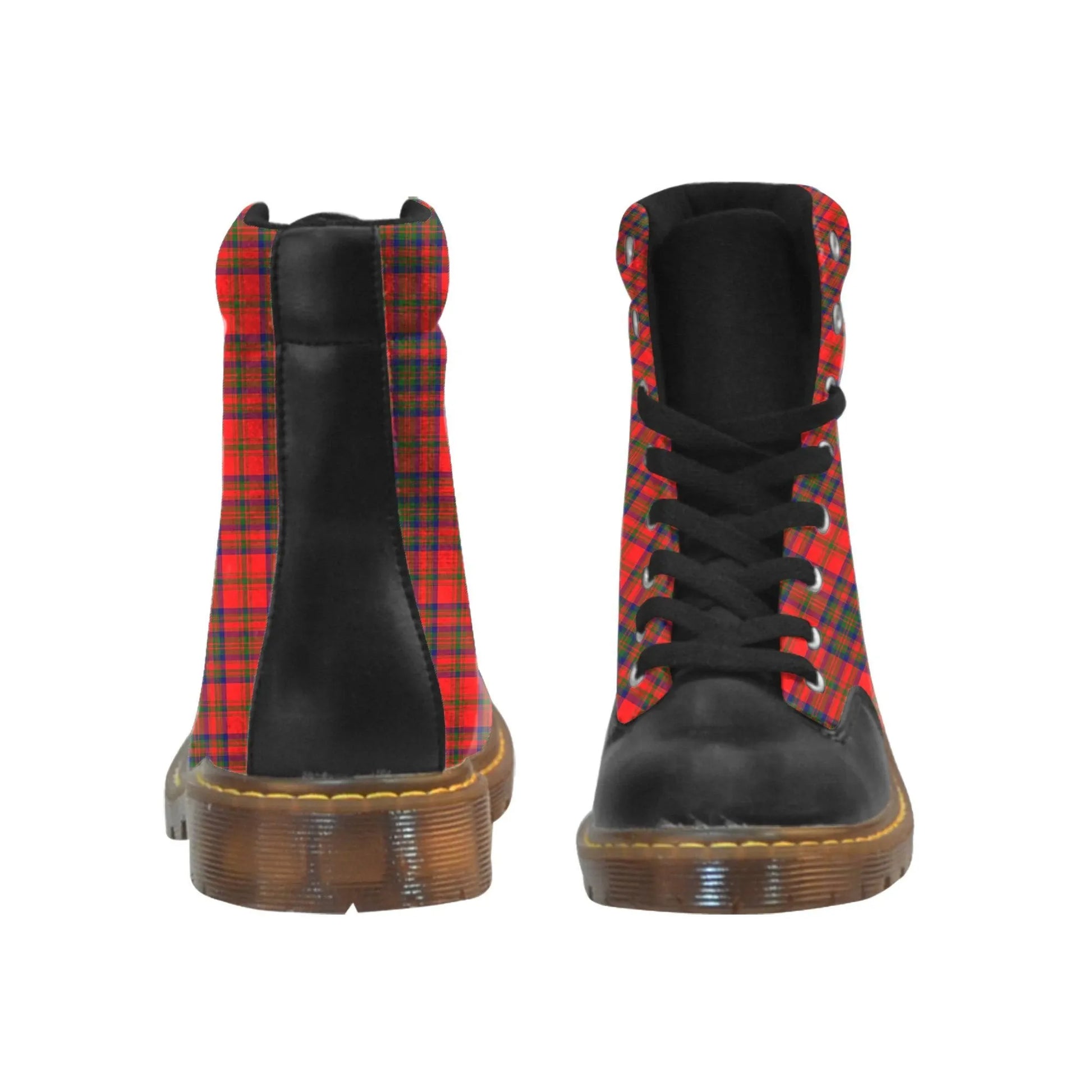 Matheson Modern Tartan Plaid Apache Boots