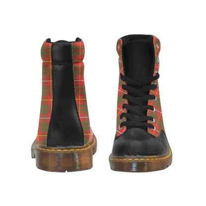 Bruce Modern Tartan Plaid Apache Boots