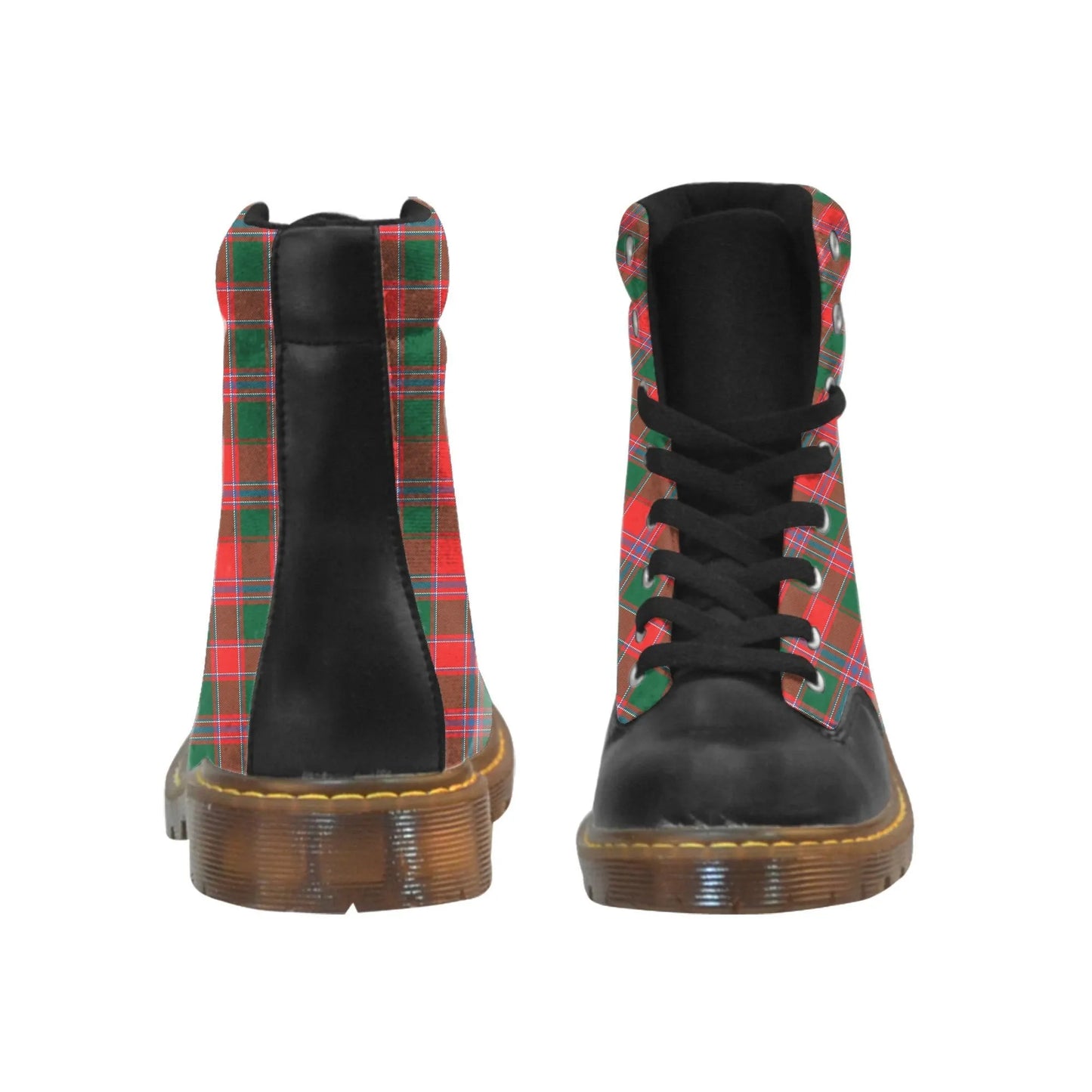 Dalziel Modern Tartan Plaid Apache Boots