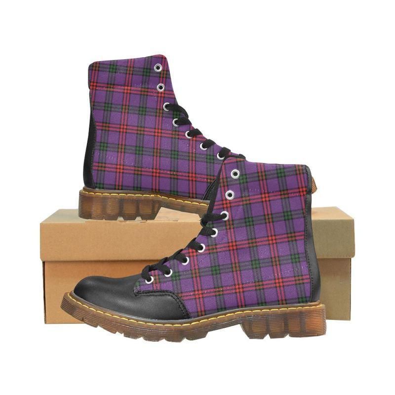 Montgomery Modern Tartan Plaid Apache Boots