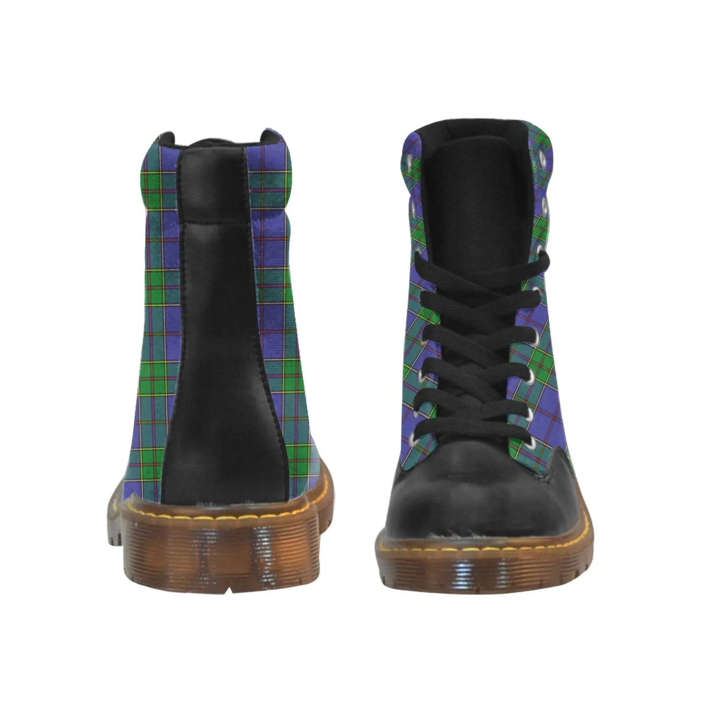 Strachan Tartan Plaid Apache Boots