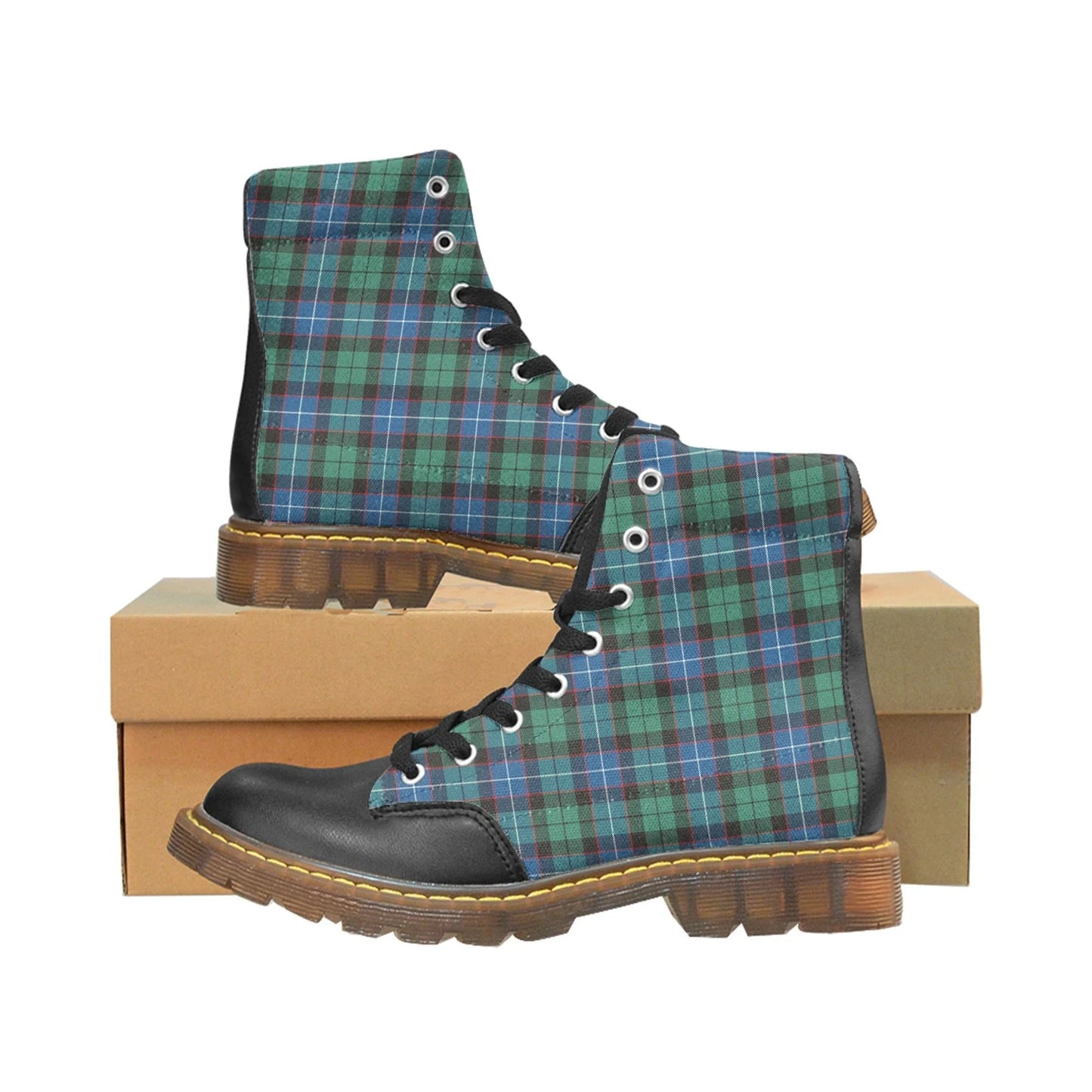 Hunter Ancient Tartan Plaid Apache Boots