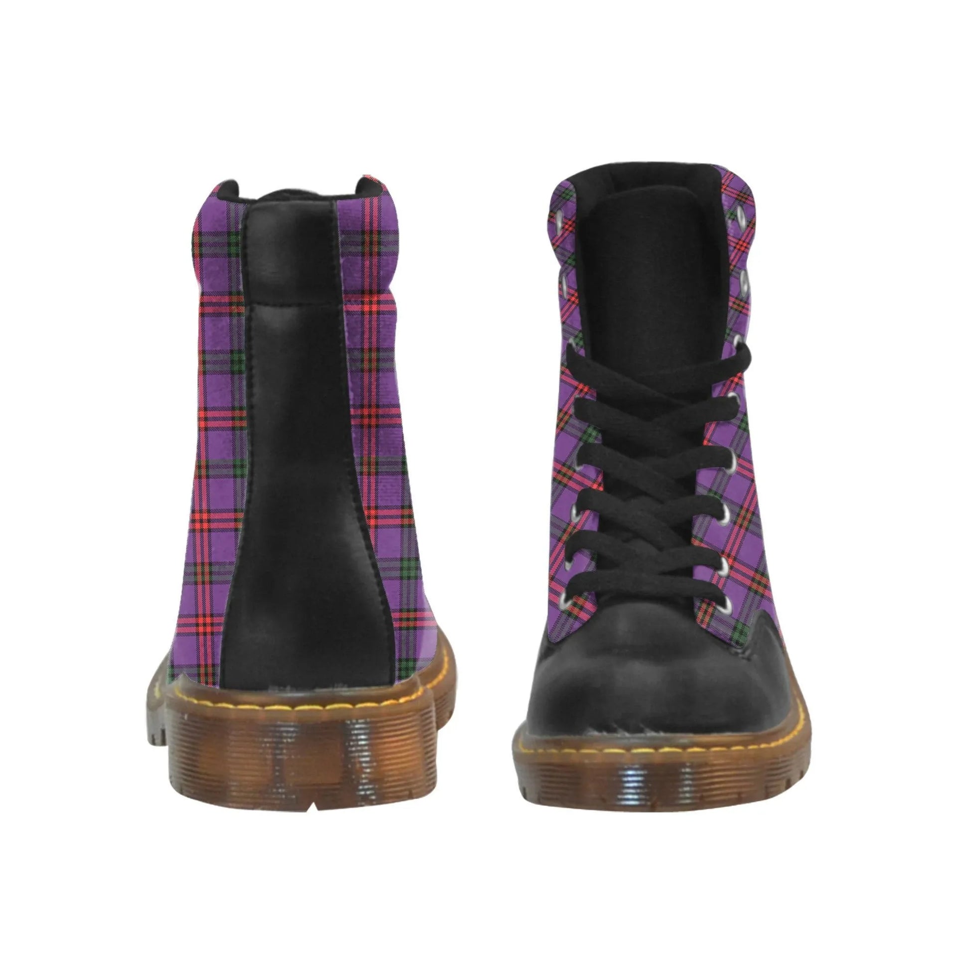 Montgomery Modern Tartan Plaid Apache Boots