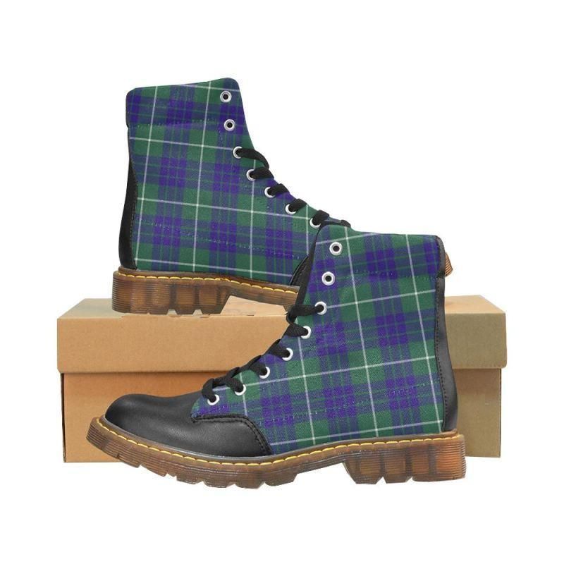 Hamilton Hunting Modern Tartan Plaid Apache Boots