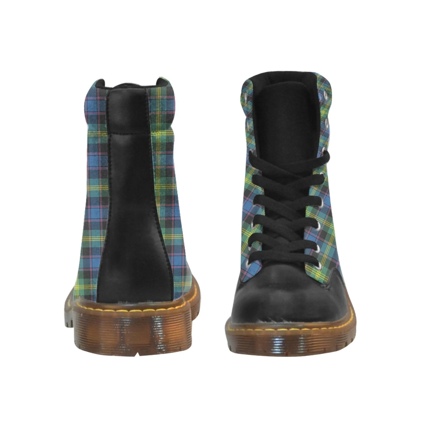 Watson Ancient Tartan Plaid Apache Boots