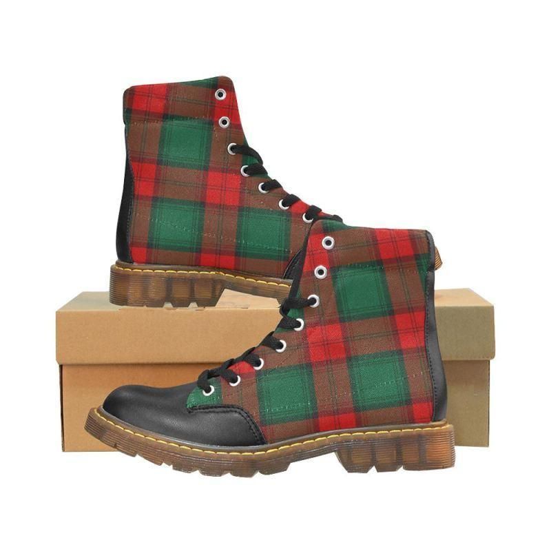 Stewart Atholl Modern Tartan Plaid Apache Boots
