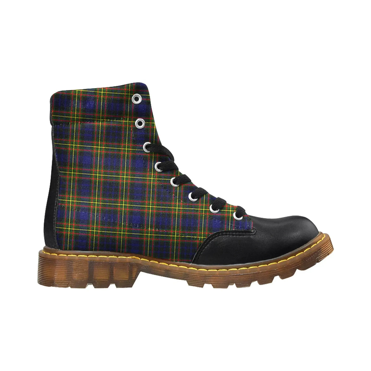 Maclellan Modern Tartan Plaid Apache Boots