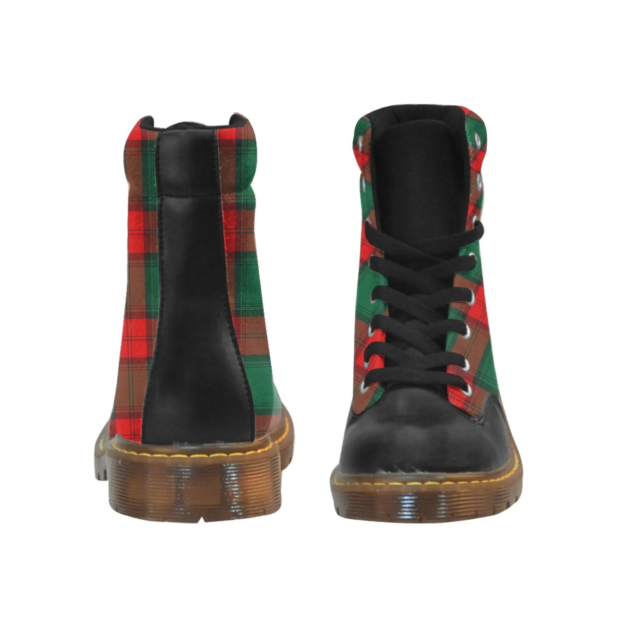Stewart Atholl Modern Tartan Plaid Apache Boots