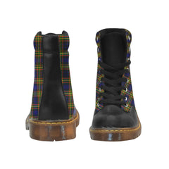 Maclellan Modern Tartan Plaid Apache Boots