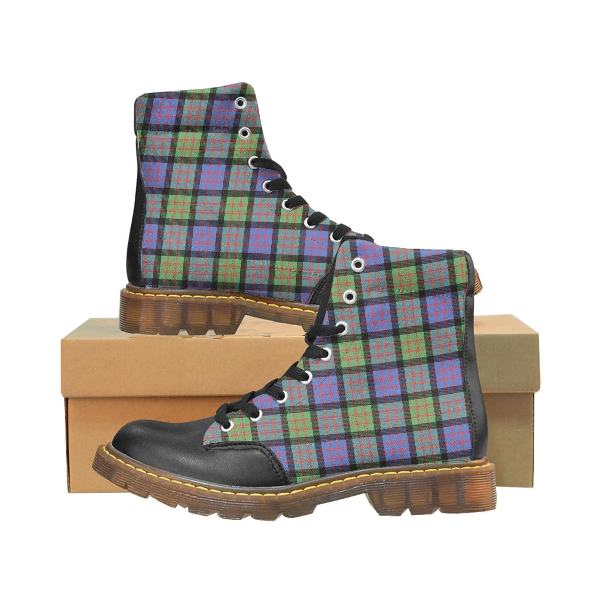 Macdonald Ancient Tartan Plaid Apache Boots