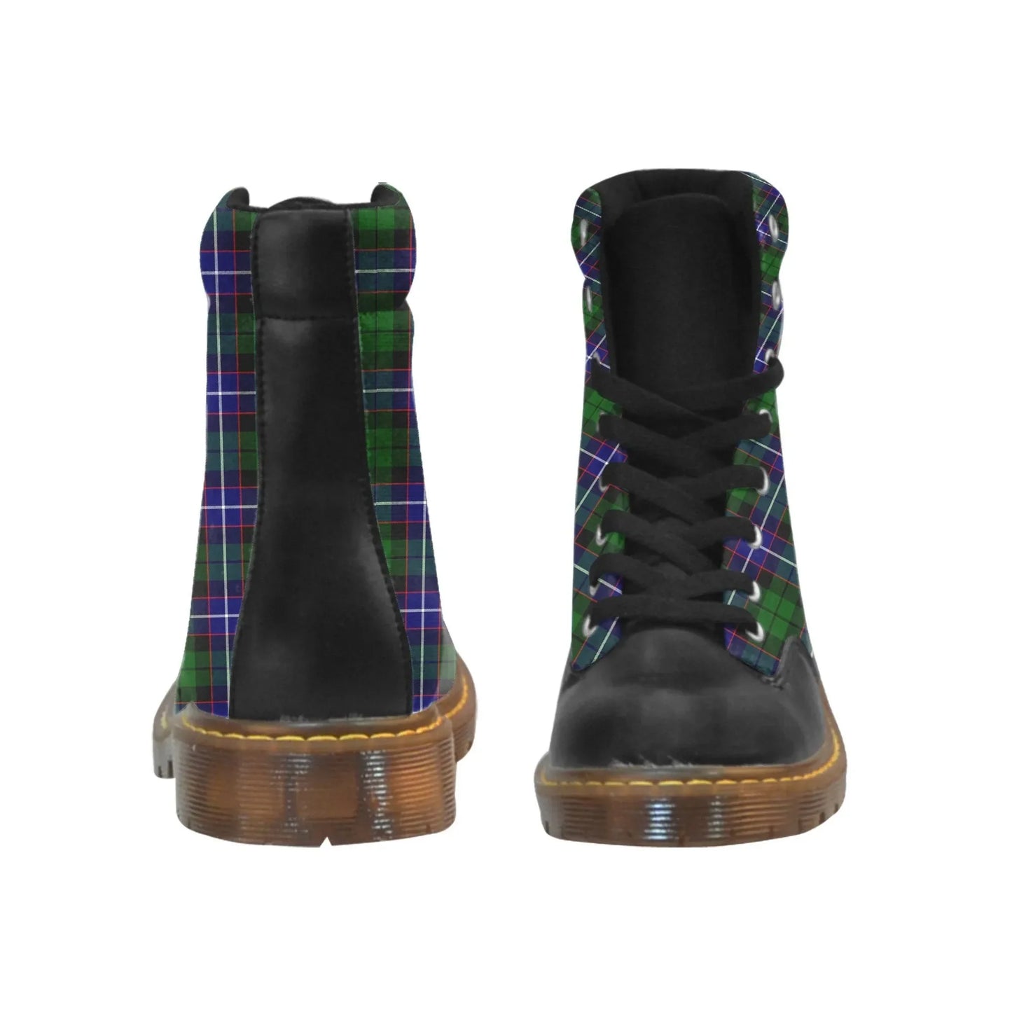 Russell Modern Tartan Plaid Apache Boots