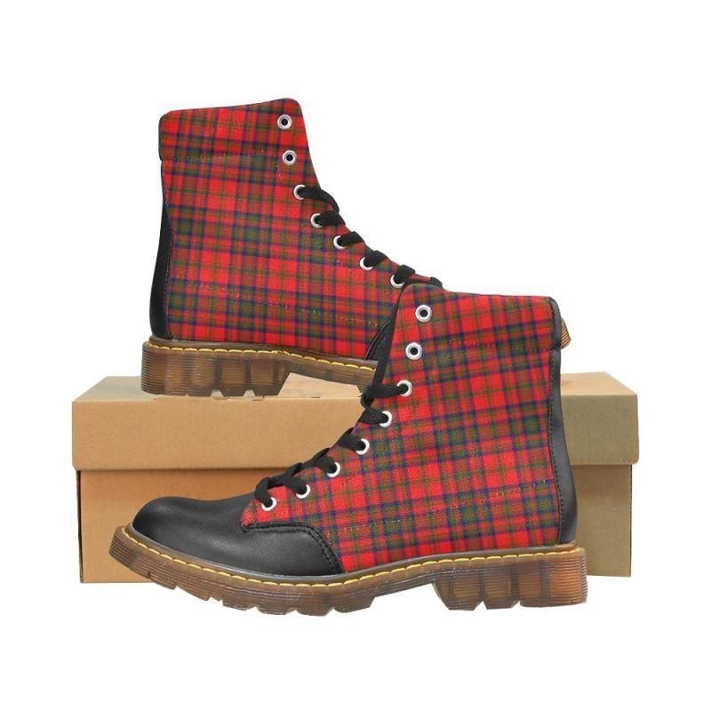 Matheson Modern Tartan Plaid Apache Boots