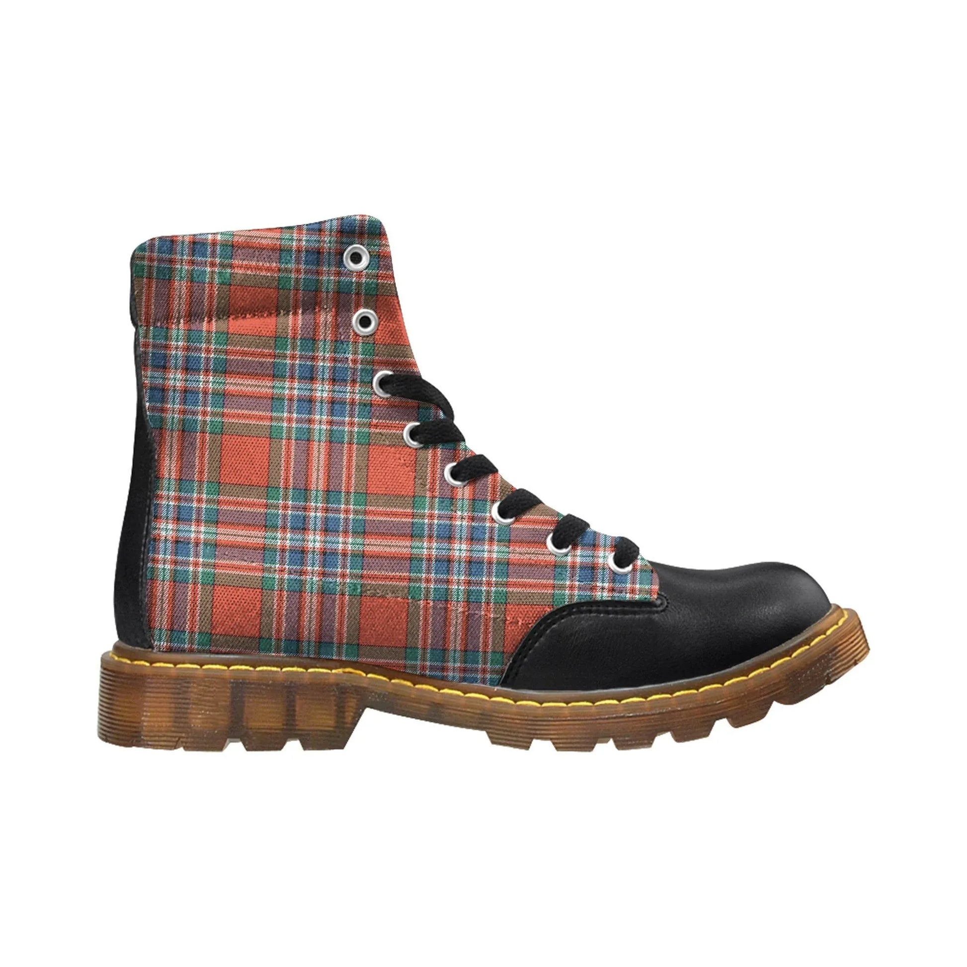 Macfarlane Ancient Tartan Plaid Apache Boots