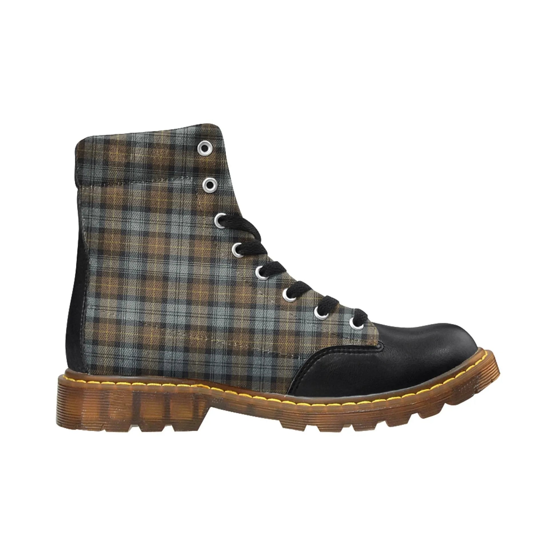 Gordon Weathered Tartan Plaid Apache Boots