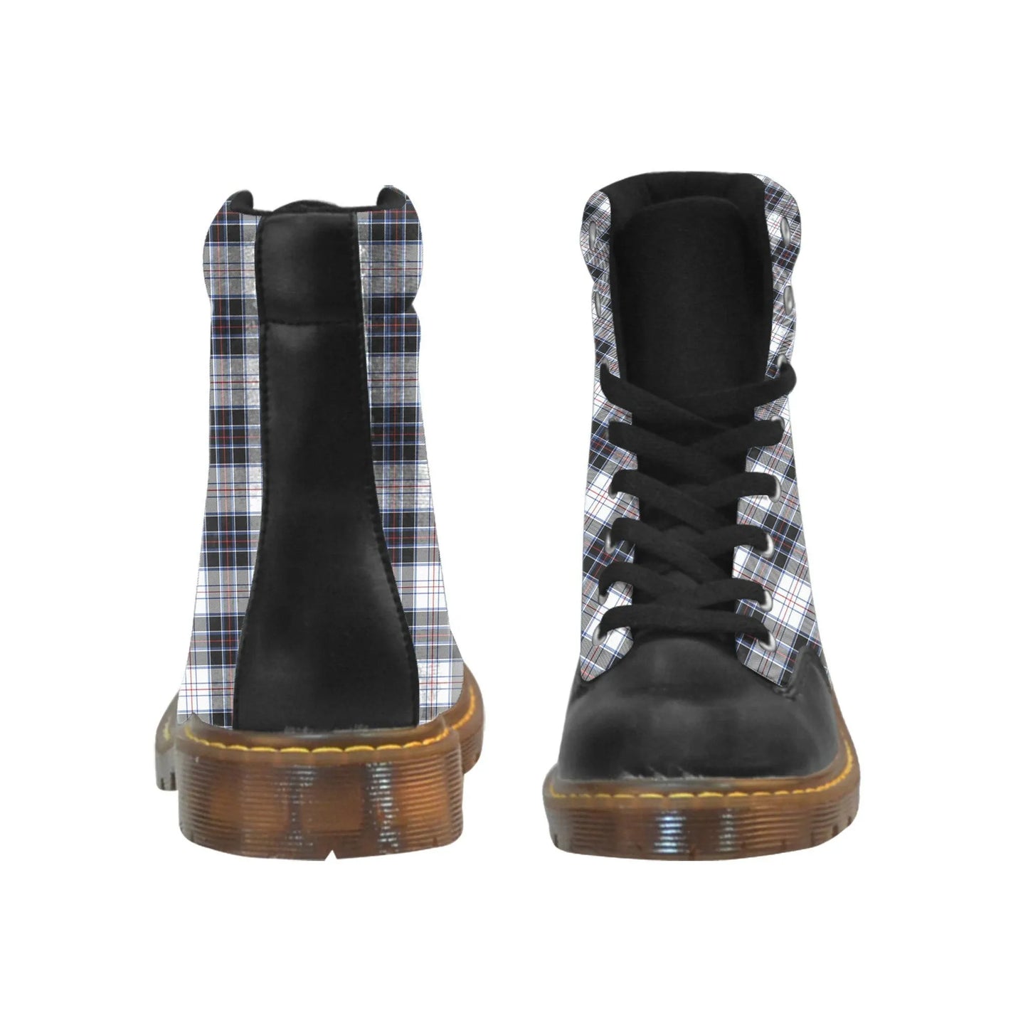 Macrae Dress Modern Tartan Plaid Apache Boots