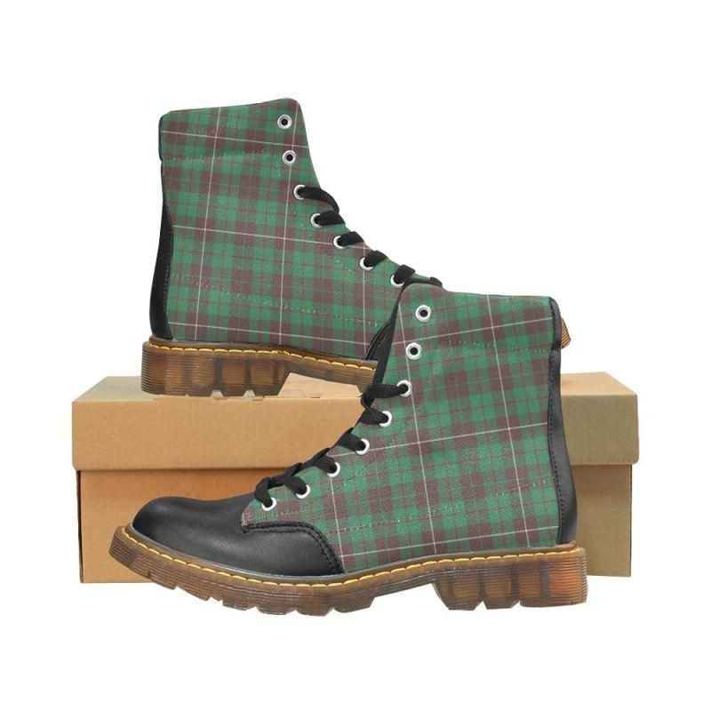 Mackinnon Hunting Ancient Tartan Plaid Apache Boots