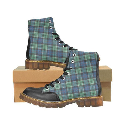 Leslie Hunting Ancient Tartan Plaid Apache Boots