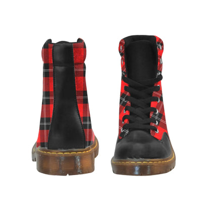 Ramsay Modern Tartan Plaid Apache Boots