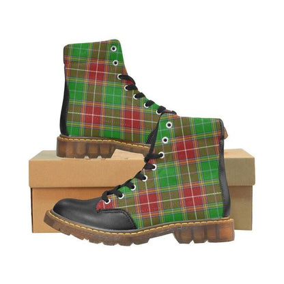 Baxter Modern Tartan Plaid Apache Boots