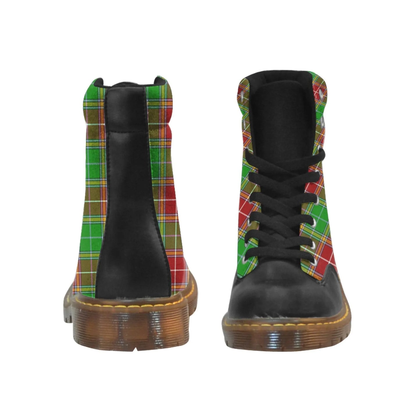 Baxter Modern Tartan Plaid Apache Boots